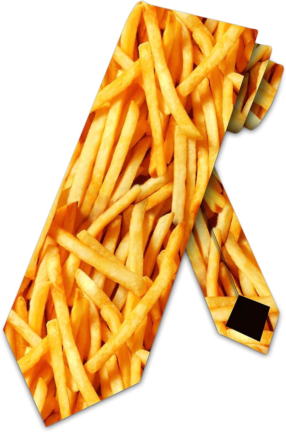 Food Lovers Snacks - French Fry Ties Mens Fries เนคไทอาหาร