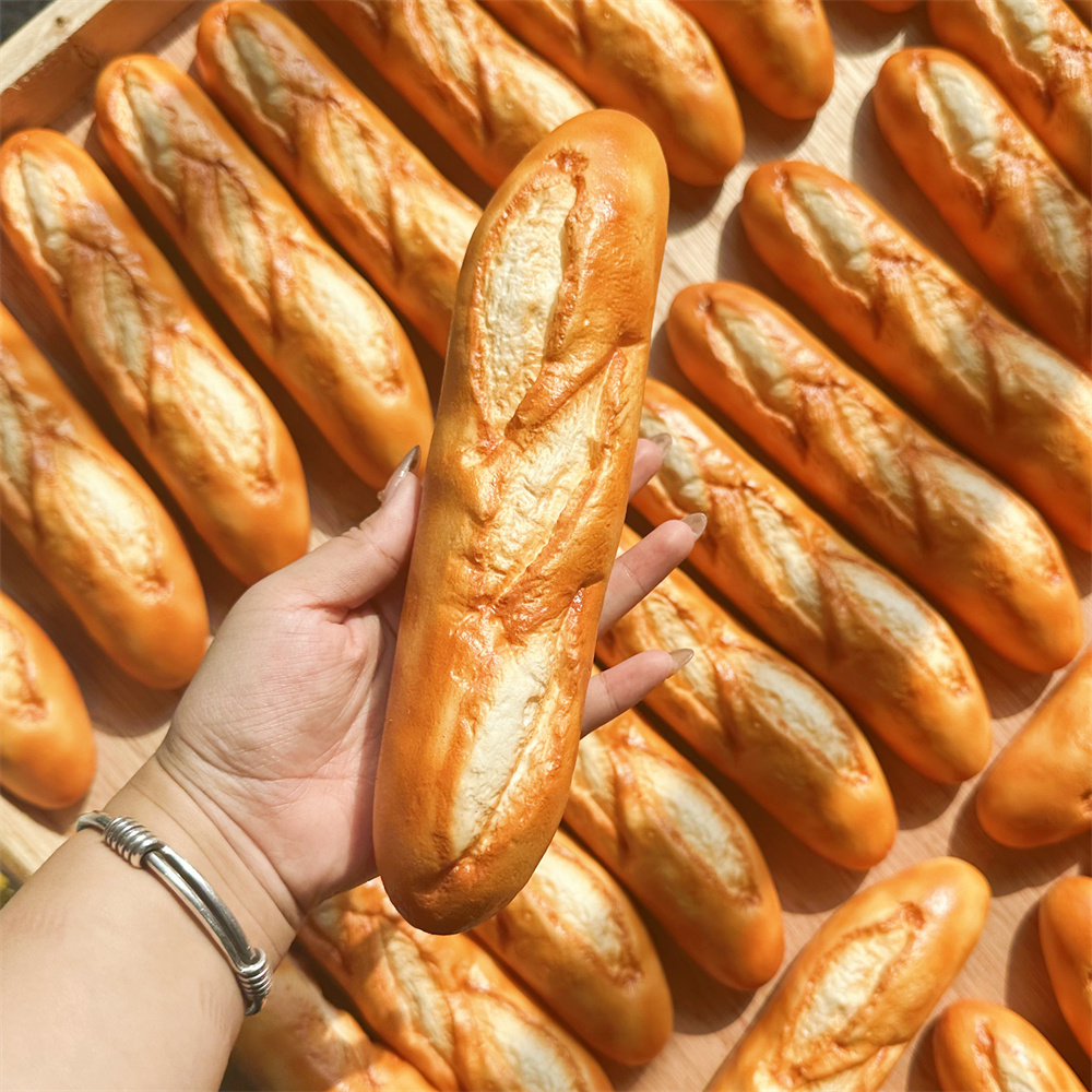 Food Snacks Order - อาหารอ่อน Baguette Seris รุ่นประดิษฐ์ขนมเกลือ Brunch ล้อขนมปังเค้กเบเกอรี่