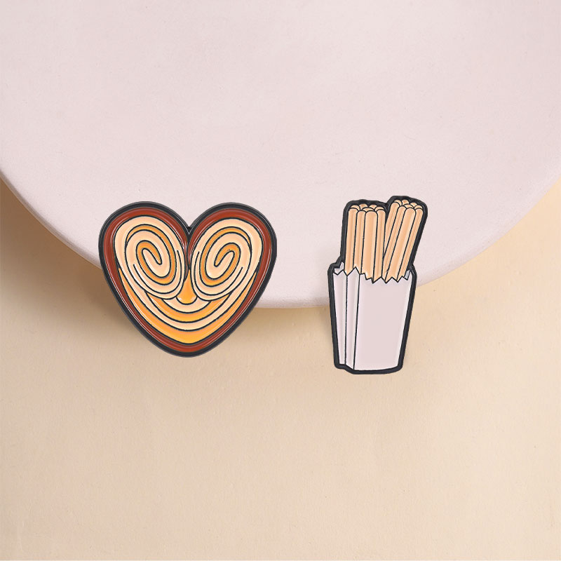 เข็มกลัดเคลือบลายอาหารสเปน ขนม - Food Lovers Snacks บทวิจารณ์และราคา
