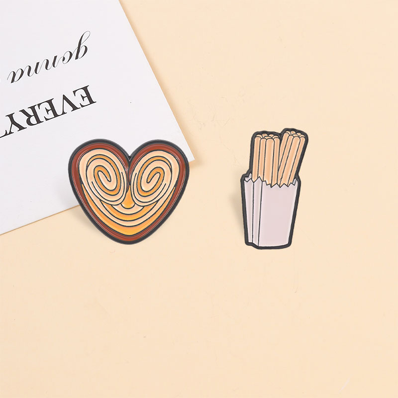 เข็มกลัดเคลือบลายอาหารสเปน ขนม - Food Lovers Snacks บทวิจารณ์และราคา
