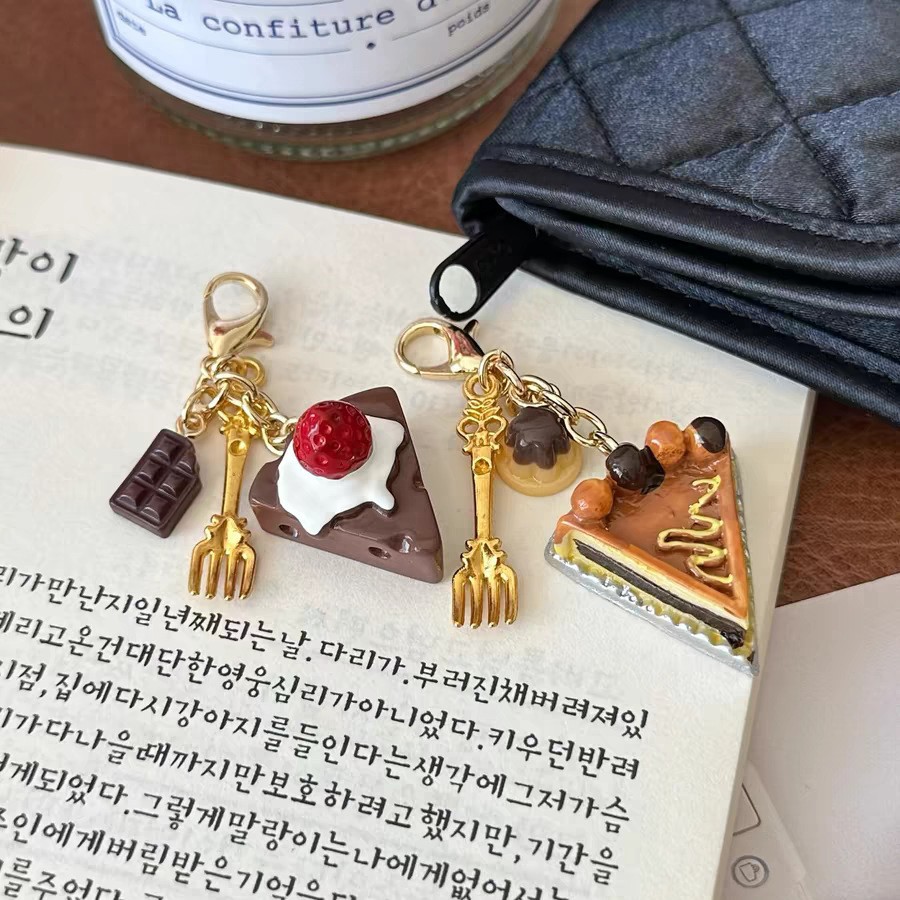 พวงกุญแจเรซิ่นลายครัวซองต์และก - Food Zinc บทวิจารณ์และราคา