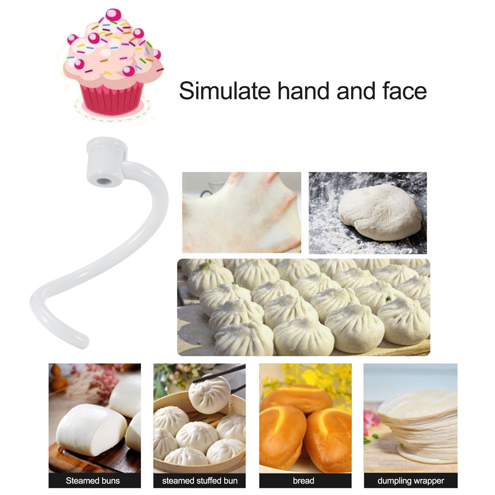 StirrerSpiral Dough Hook สําหร - Kitchenaid Mixer Pro 600 บทวิจารณ์และราคา