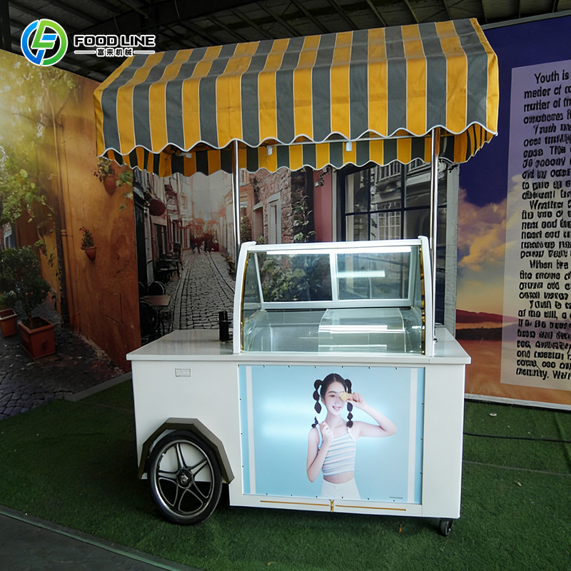 รถเข็นไอศกรีมขนาดเล็ก รถขายขนม - Food Sweet Snacks บทวิจารณ์และราคา