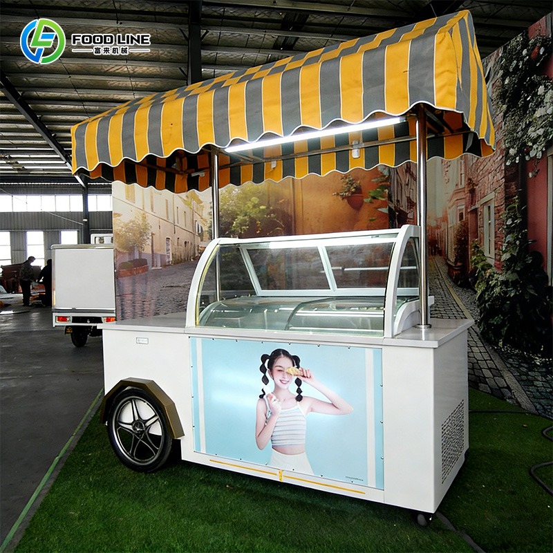 รถเข็นไอศกรีมขนาดเล็ก รถขายขนม - Food Sweet Snacks บทวิจารณ์และราคา