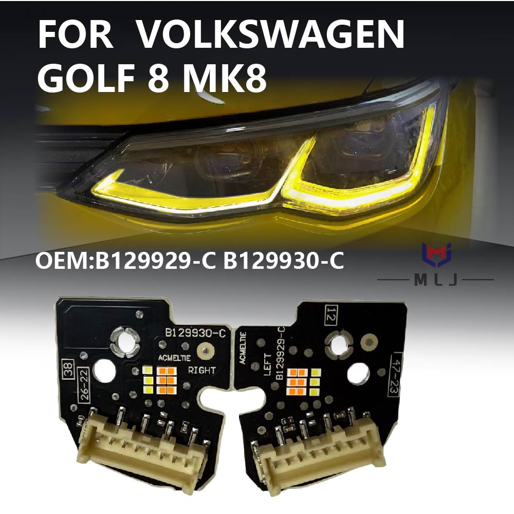 สำหรับ Volkswagen Golf 8 MK8 B - Yellow Food Snacks บทวิจารณ์และราคา