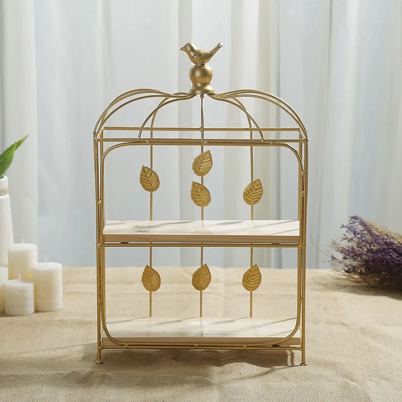 - Double Birdcage ไม้โต๊ะขนมหว - Food Snacks With Iron บทวิจารณ์และราคา
