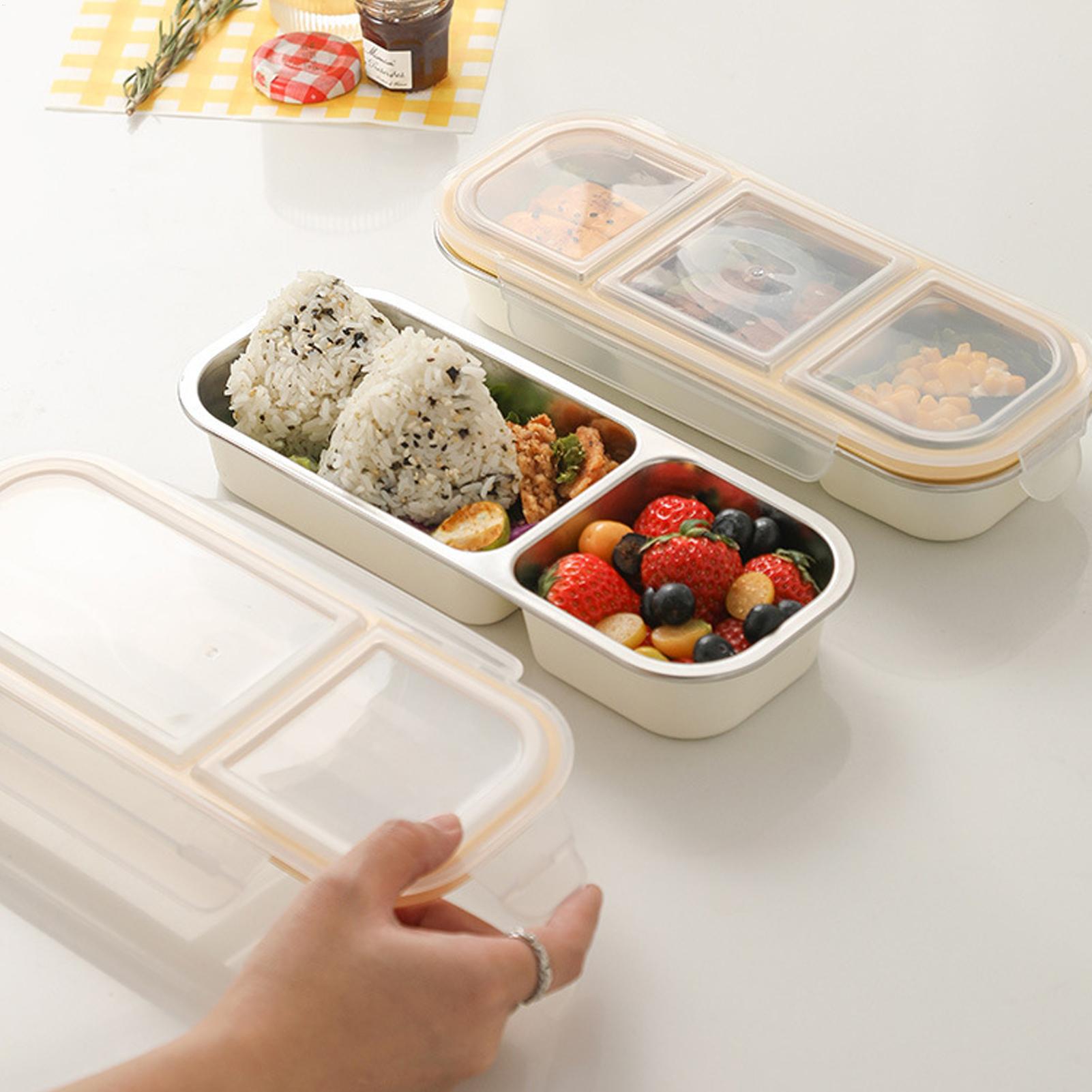 กล่องขนมสแตนเลส กล่องใส่ขนมกัน - Food Snacks For School บทวิจารณ์และราคา