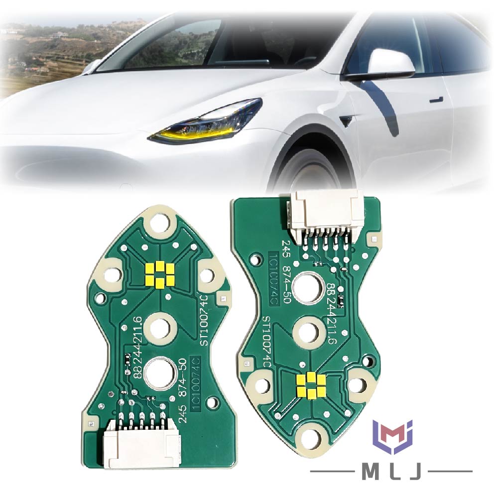 แผงวงจรไฟ LED DRL สำหรับรถยนต์ - Yellow Food Snacks บทวิจารณ์และราคา