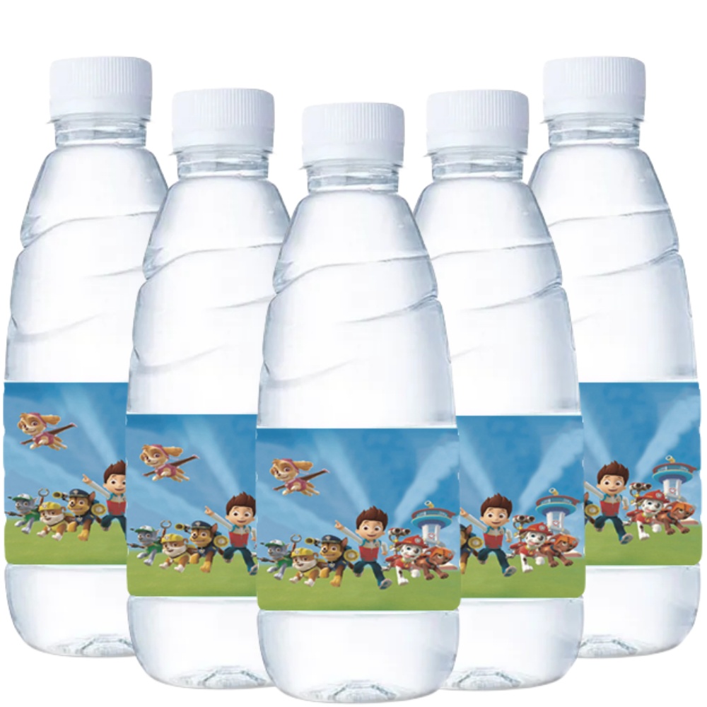 Paw Patrol ขวดน้ําป้ายสติกเกอร - Candy Sour Strip บทวิจารณ์และราคา
