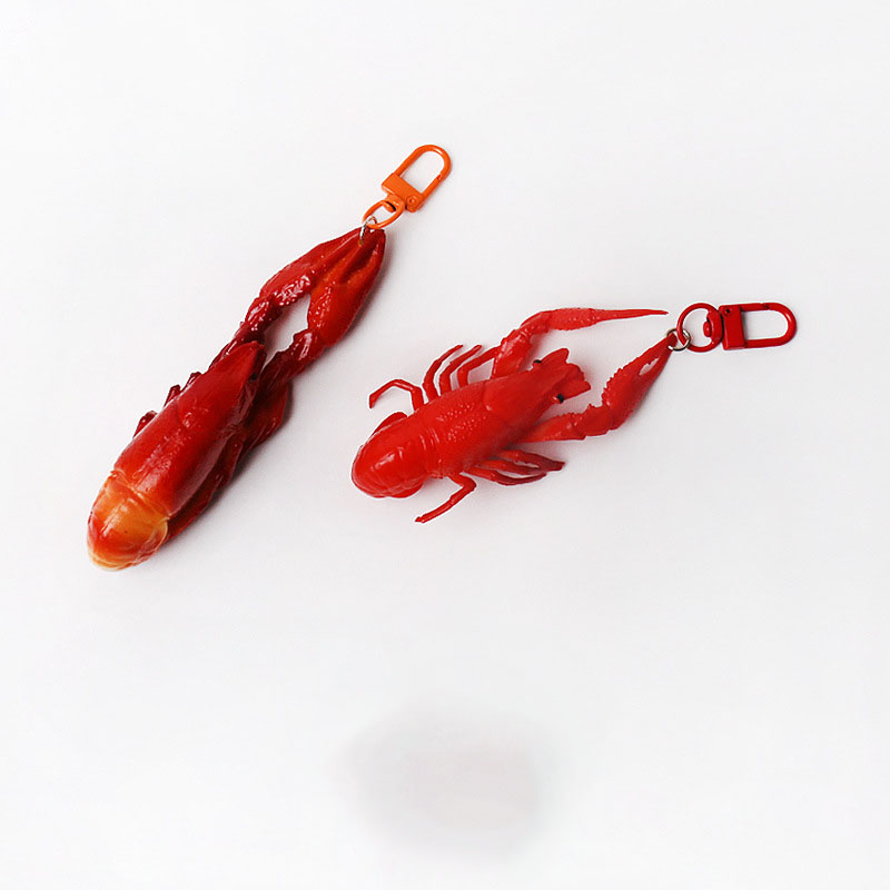 พวงกุญแจ PVC รูปทรงกุ้ง/กุ้งมั - Food Zinc บทวิจารณ์และราคา