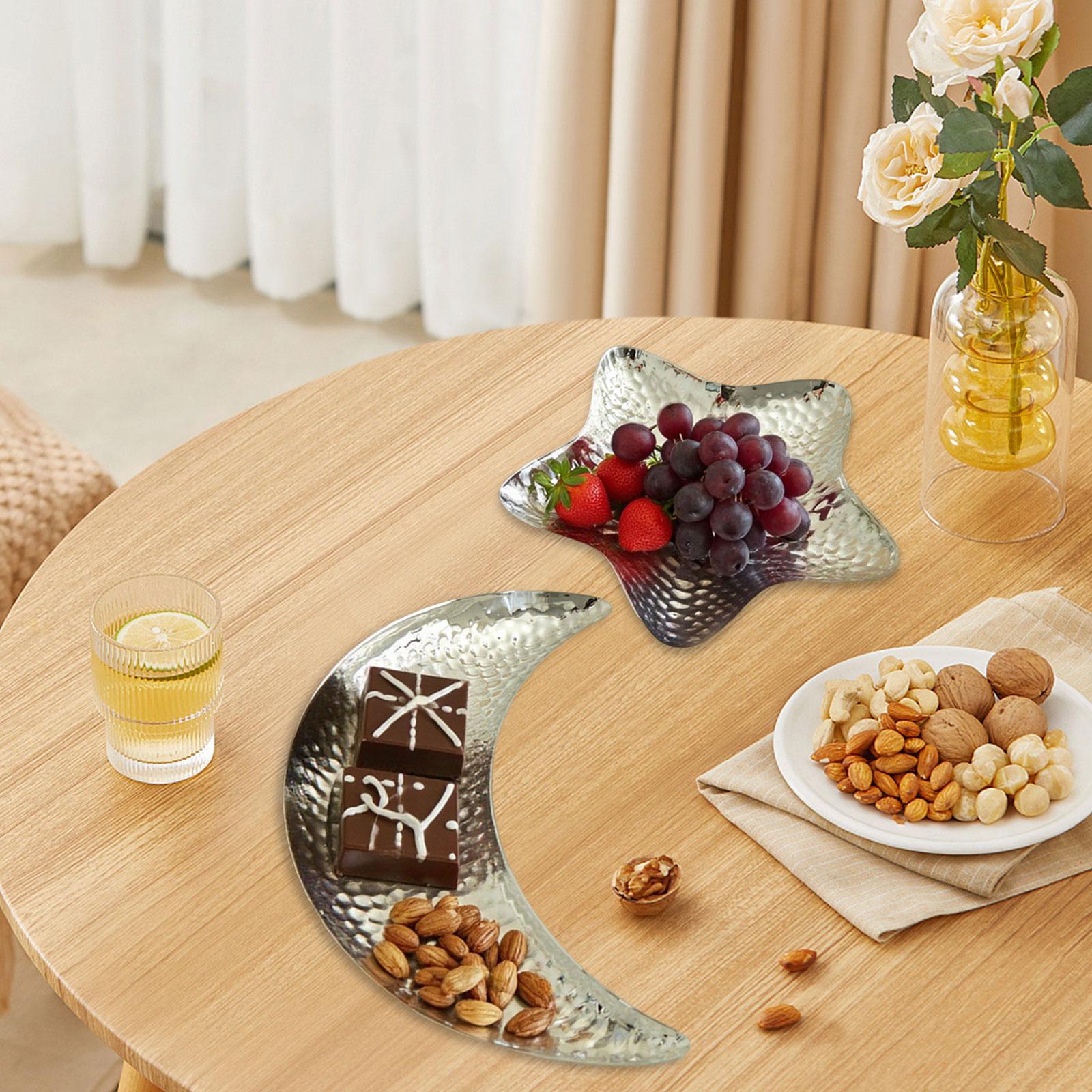 ชุดถาดเหล็กดีไซน์หรูสำหรับขนมห - Food Sweet Snacks บทวิจารณ์และราคา