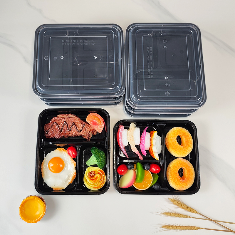 กล่องเตรียมอาหาร 3 ช่อง ขนาด 3 - Food Snacks For School บทวิจารณ์และราคา
