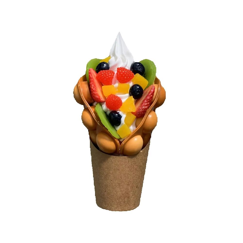 ชุดโมเดลอาหารจำลองฟองไอศกรีมกี - Food Snacks Order บทวิจารณ์และราคา